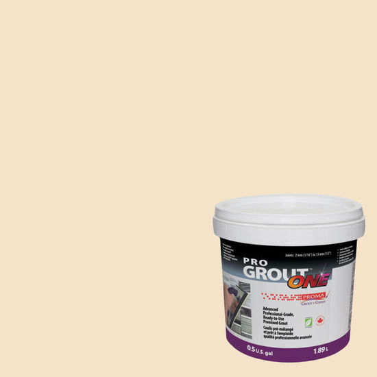 Premixed Grout Pro Grout One #40 Silk 0.5 gal