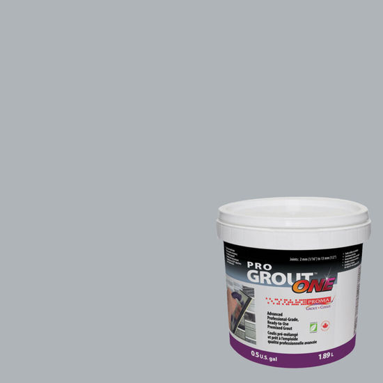 Premixed Grout Pro Grout One #65 Storm Cloud 0.5 gal