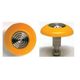 Advantage One Individual Domes Concentric Rings Stainless Steel with Yellow Poly Ring 7/8"