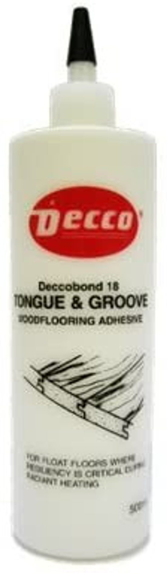 Deccobond 18 Tongue & Groove Wood Flooring Adhesive - 500 ml