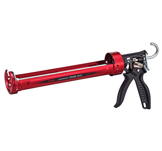 Tajima Convoy RS ratio switchable highthrust rotary caulk gun 940g / 33oz. FloorBox
