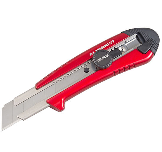 Utility Knife Rock Hard Aluminist dial lock blade lock - 1 inch Blade
