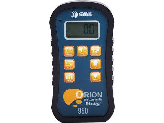 Orion 950 Smart Pinless Wood Moisture Meter with Internal EMC Calculator and Temperature RH Sensor Kit - On-Demand Calibrator Platform