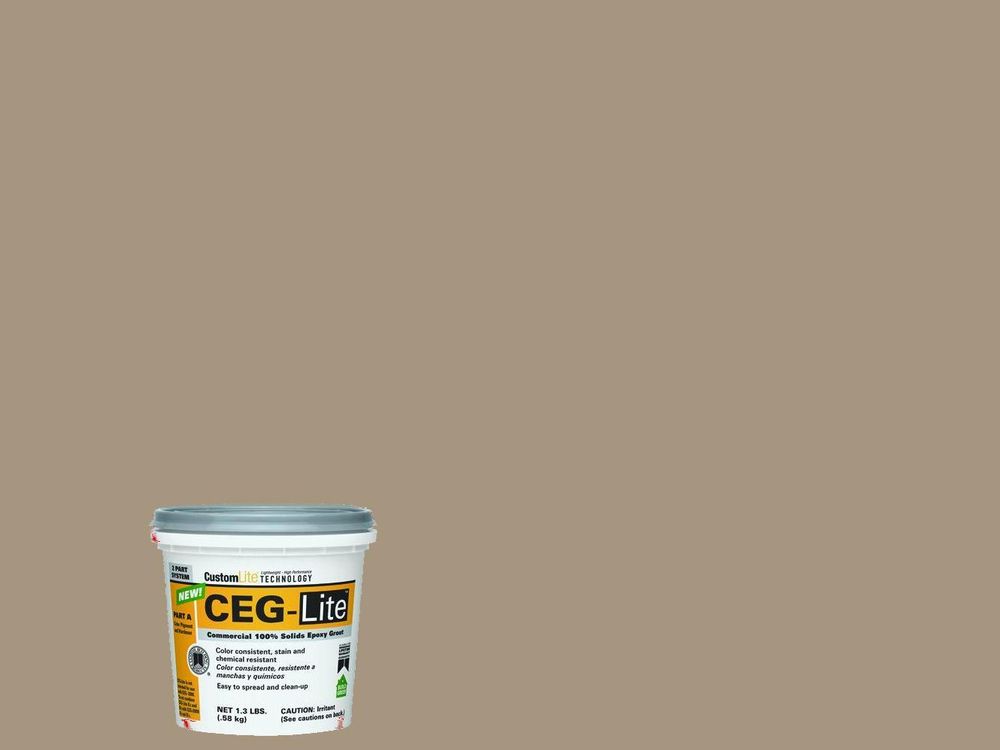 Custom Building Products Epoxy Grout CEG-Lite Part A #145 Light Smoke 1 ...