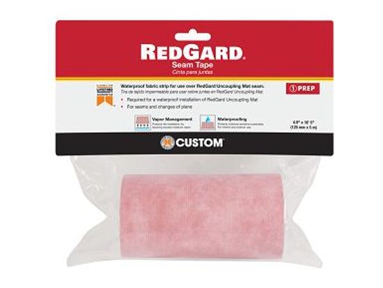 Seam Tape for Uncoupling Membrane RedGard 4-45/64" x 16' 3"