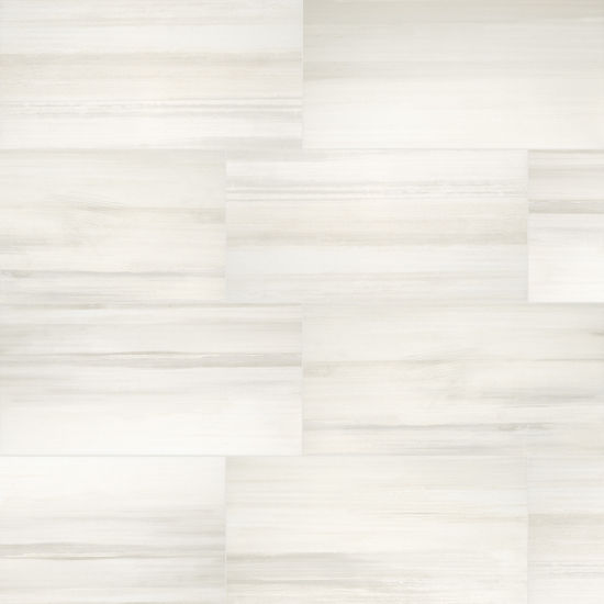 Floor Tiles Watercolor Bianco Matte 12" x 24"