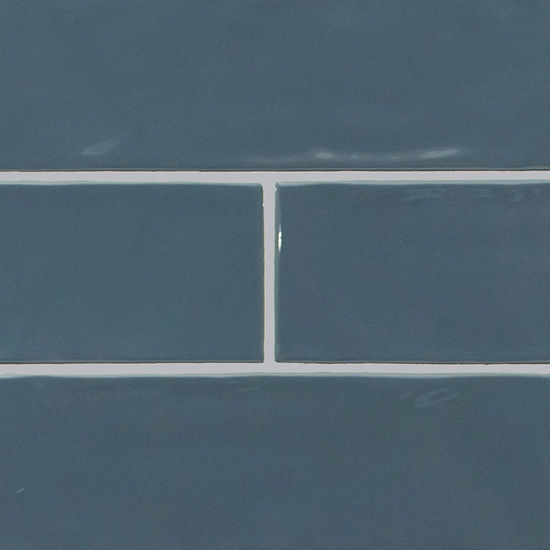 Floor Tile Urbano Navy Glossy Bullnose 12" (Pack of 12)