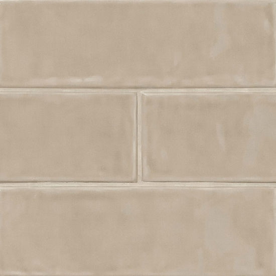 Floor Tile Urbano Warm Concrete Glossy Bullnose 12" (Pack of 12)