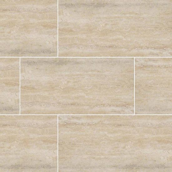 Floor Tile Veneto Sand Matte Bullnose 24" (Pack of 12)