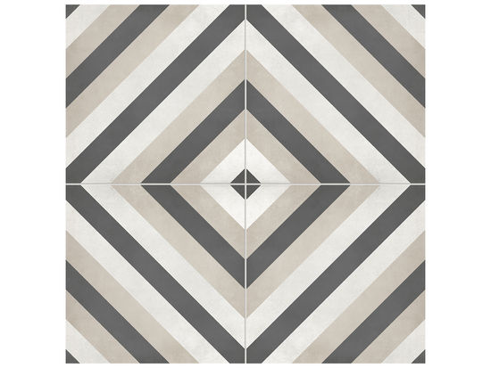 Floor Tile Form Sand Diamond Matte 7-3/4" x 7-3/4"