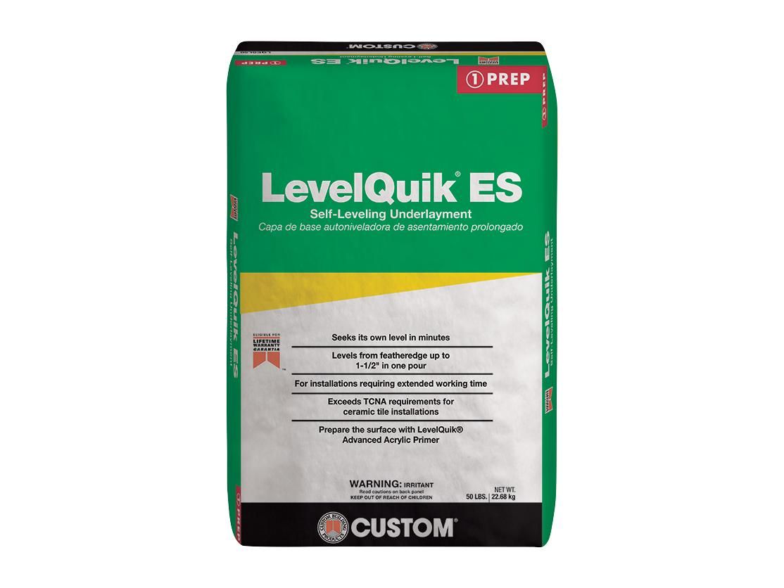 Custom Building Products - Sous-couche Autonivelante LevelQuik ES 50 Lb ...