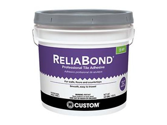 Tile Adhesive Professional ReliaBond White 3.5 gal