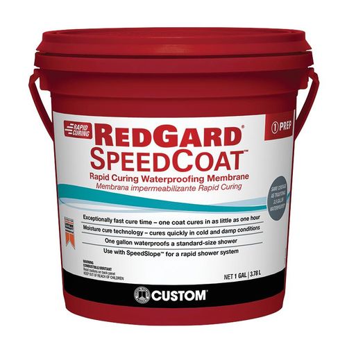 Custom Building Products - Waterproofing Membrane RedGard SpeedCoat 1 ...
