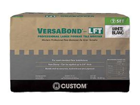 Custom Building Products Complete Contact White 50 lb. Large Format Rapid Setting Tile Mortar Custom Building Products Complete Contact White 50 lb. Large Format Rapid Setting Tile Mortar