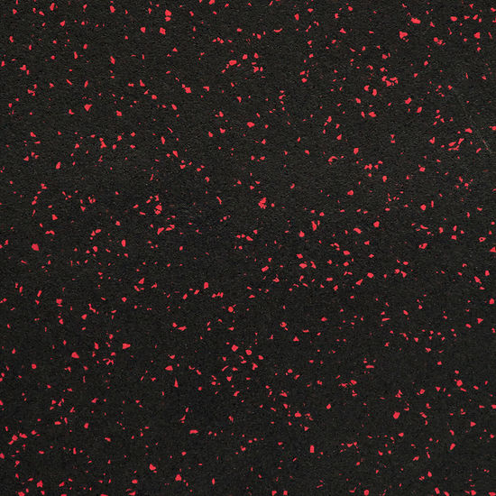 Tuiles de caoutchouc Recoil Carrée #186 Red 36" x 36" - 4 mm