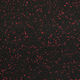 Tuiles de caoutchouc Recoil Carrée #186 Red 30% de flocons 36" x 36" - 9.5 mm