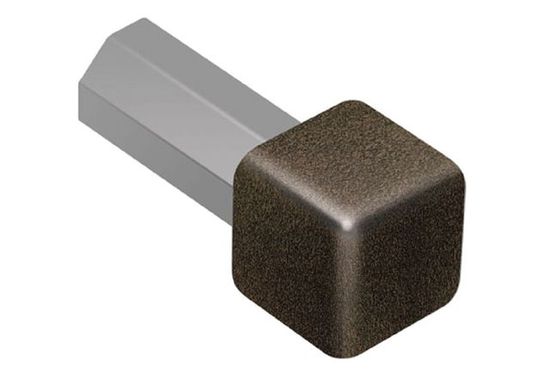 QUADEC In/Out Corner 90° - Aluminum Bronze 1/2" (12.5 mm) 