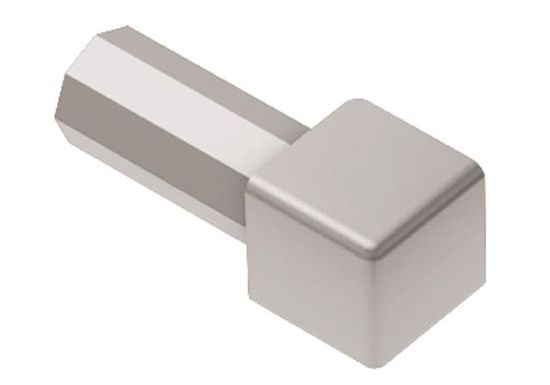 QUADEC Inside/Outside Corner 90° Anodized Aluminum Satin 3/8" (10 mm)