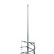 Standard Mixing Paddle Helix Half Batch Mega Hippo Shaft Zinc-plated Steel