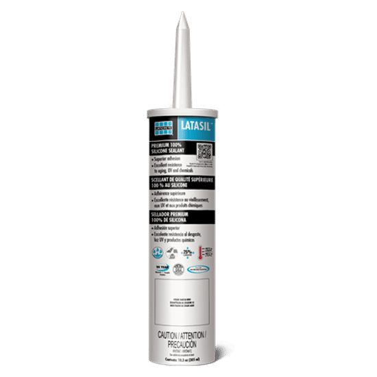 Latasil Scellant à base de silicone Kasmir 10.3 oz