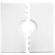 Hydro Ban Center Drain Pan Barrier Free 48" x 48"