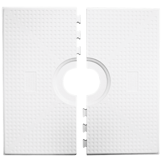 Hydro Ban 48 in. x 48 in. Center Drain Pan Hydro Ban 48 in. x 48 in. Center Drain Pan