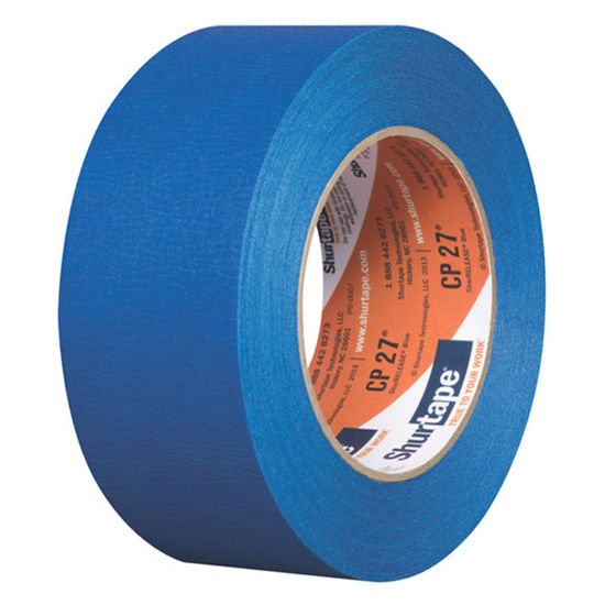 Painter Tape Premium Grade Shurtape CP27 Blue 1-7/8" x 180'
