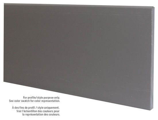 Plinthe contemporaine en vinyle Noir #040 4-1/2" x 8'  (paquet de 5)