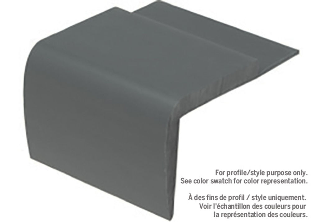 M-D PRO - Nez de marche en MDF laminé, fini #521 1/4