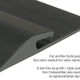 Réducteur à encart en vinyle - Pluie Tropicale #014 - 1/4" x 3" x 12'