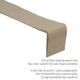 Vinyl Stair Tread White #050 12-1/4" x 12' 