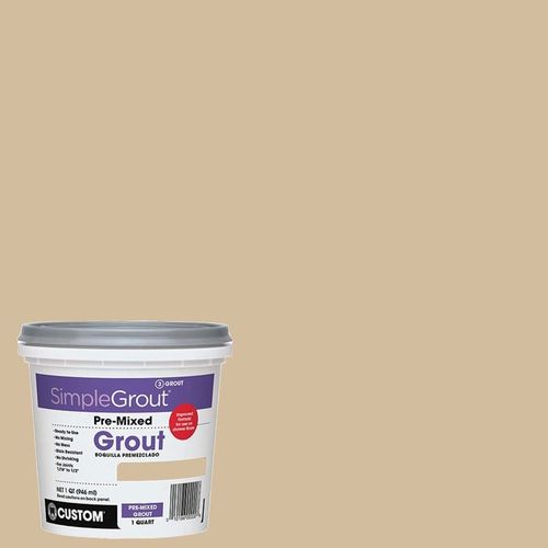 Custom Building Products - Pre-Mixed Grout SimpleGrout #122 Linen 946 ...