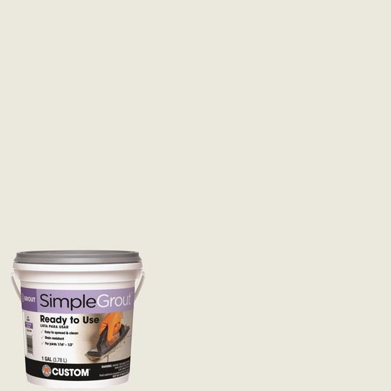 Custom Building Products SimpleGrout #647 Brown Velvet 1 gal. Pre-Mixed Grout