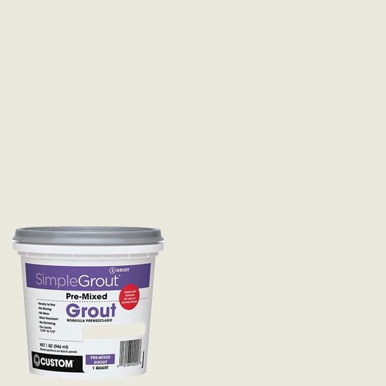Pre-Mixed Grout SimpleGrout #381 Bright White 946 ml