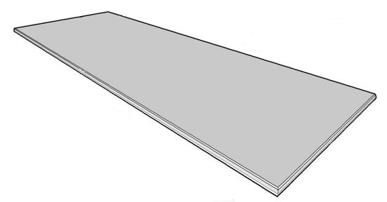 Shower Bench Artificial Stone Vienna Beige 19" x 48"