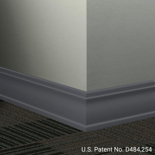 Johnsonite - Millwork Contoured Wall Base #TA9 Indigo Outline 3-1/2