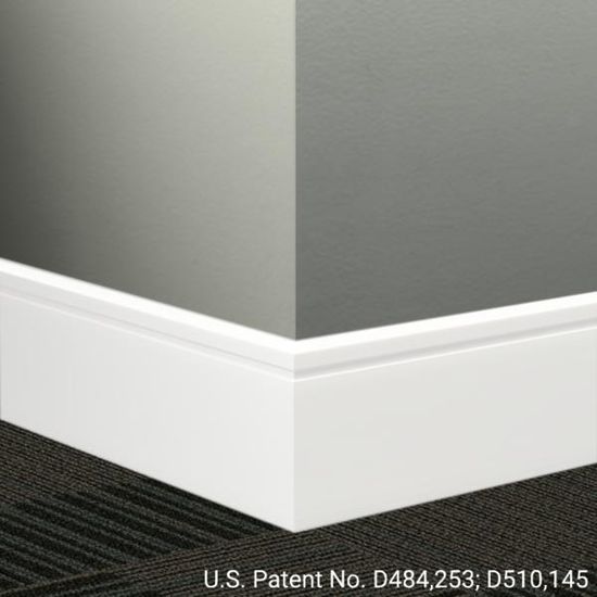 Millwork Contoured Wall Base #00 Unfinished Reveal 4-1/4" x 8' (Pack of 8)