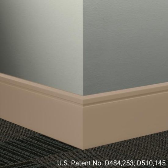 Millwork Contoured Wall Base #TA1 Tannery Reveal 4-1/4" x 8' (Pack of 8)
