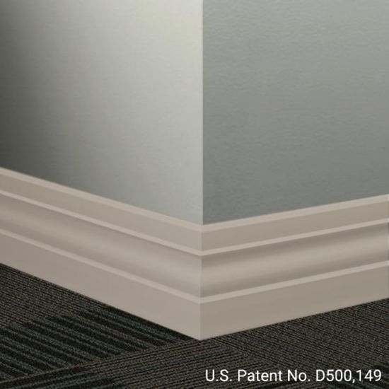 Millwork Contoured Wall Base #121 Cement Ambassador 4" x 8' (Pack of 6)