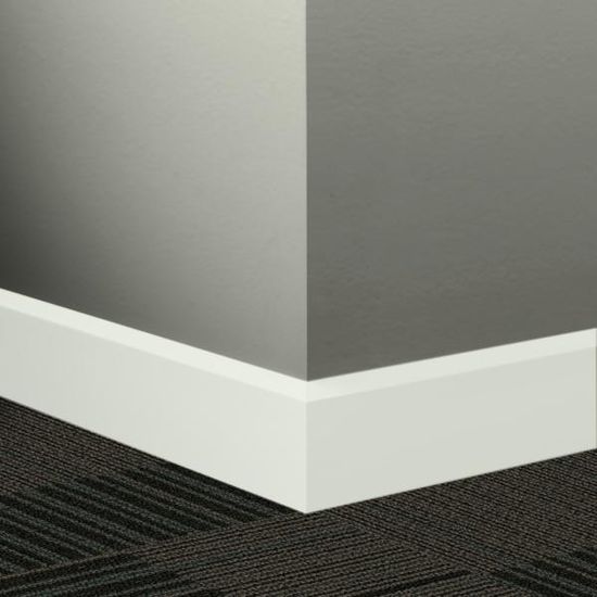 Millwork Contoured Wall Base #TG1 Snowbound Oblique 3" x 8' (Pack of 7)