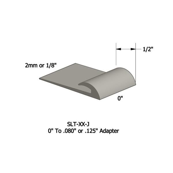 Johnsonite Vinyl Slim Line Transitions #24 Grey Haze 1/16" Or 1/8 ...