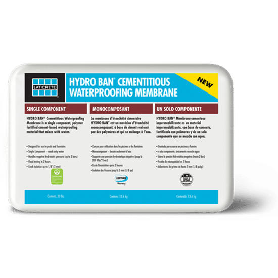 Hydro Ban Cementitious Waterproofing Membrane 30 lb