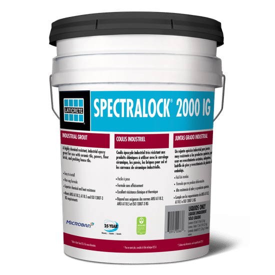 Spectralock 2000 IG Coulis à l'époxy #22 Midnight Black 12.93 kg