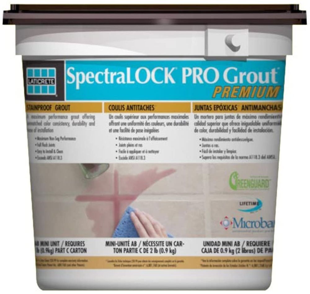 Laticrete Grout Spectralock Pro Premium Mini Unit Part A + B 2 lb