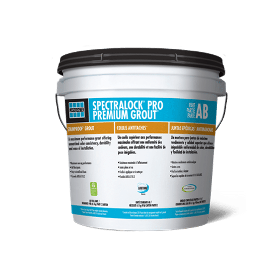 Spectralock Pro Premium Grout Part A and B Commercial 3.2 gal