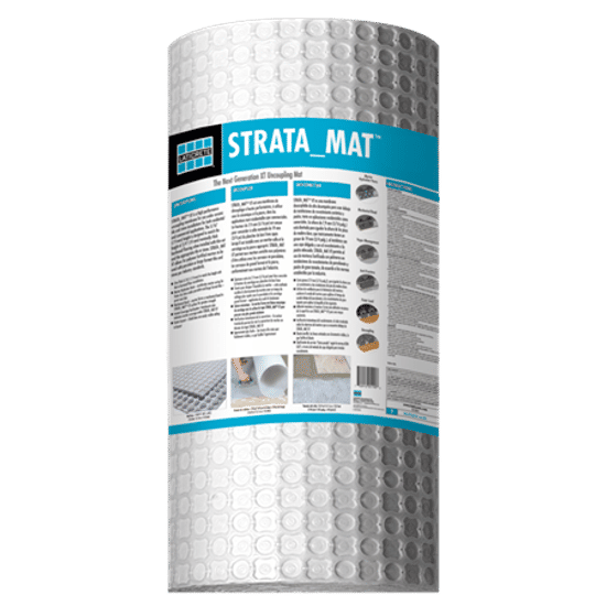 Membrane de désolidarisation Strata-Mat en rouleau 45" x 40'- 3 mm (150 pi²)