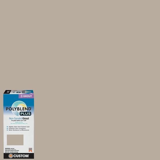 Custom Building Products Polyblend Plus #183 Chateau 10 lb. Unsanded Grout