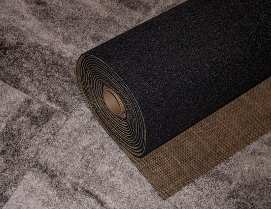 Acoustic Carpet Cushion Duralux Rubber with Jute Backing 30" x 54" - 7 mm (135 sqft)