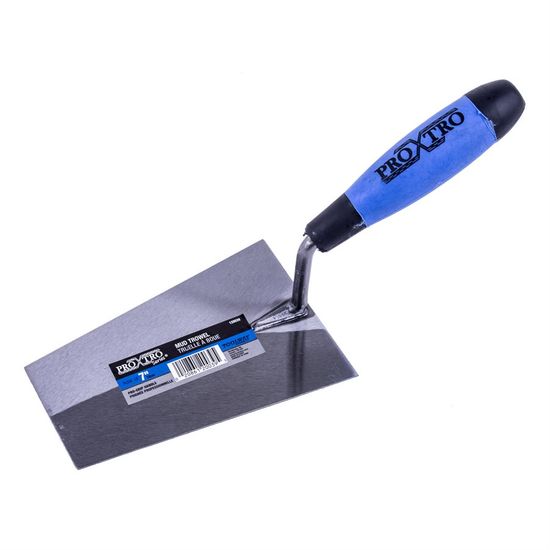 Trowel Brick/Mud 7" Soft Blue Handle