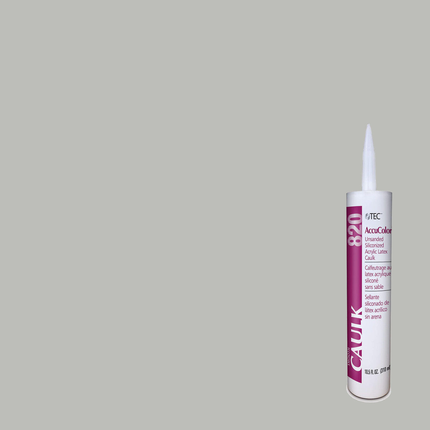 Tec - UnSanded Tile Caulk AccuColor #933 Standard Gray 10.5 oz ...